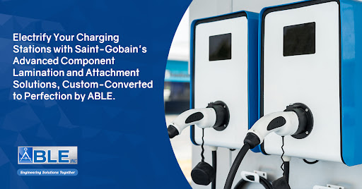 Component Lamination and Attachment Solutions for EV Charging Stations