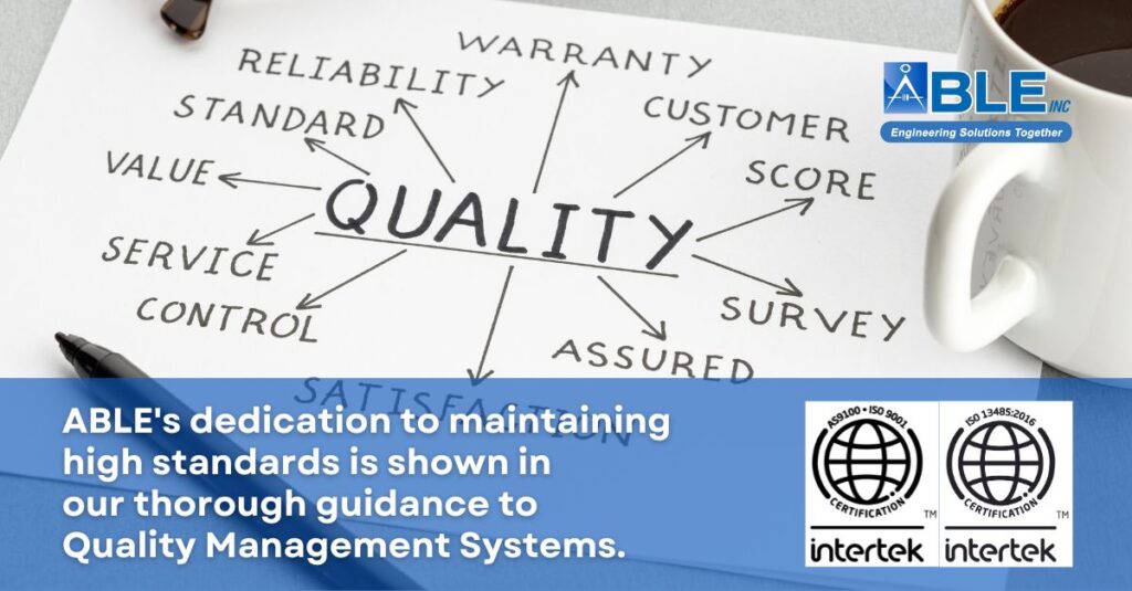 quality management system - ABLE converting solutions