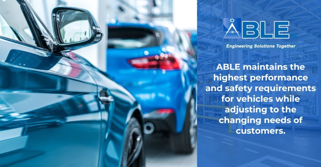 Enhancing Automotive Performance: ABLE's Leading Automotive Converting Solutions