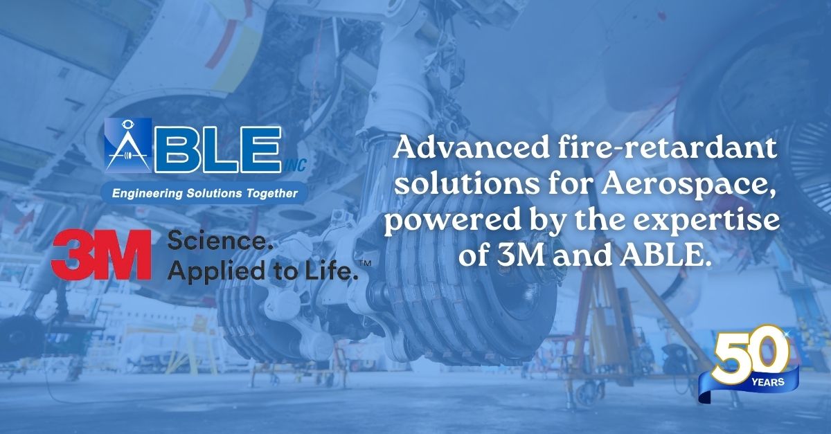 Aerospace Converting: Fire Retardant Solutions by 3M for Aviation Safety