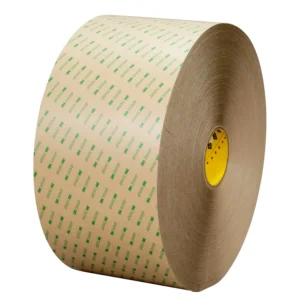 3M Adhesive Transfer Tape 9668MP Clear, 12 in x 60 yd 5.0 mil, 4 per case Bulk