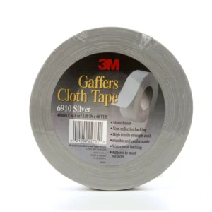3M Cloth Gaffers Tape 6910 Silver, 48 mm x 54.8 m 12.0 mil, 24 p