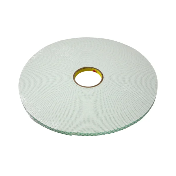 3M Double Coated Urethane Foam Tape 4004 Off-White, 1/4 in x 18 yd 1/4 in, 36 per case