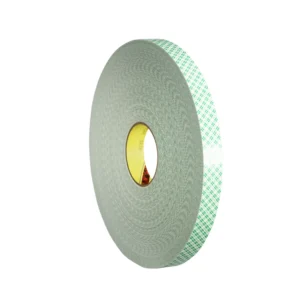 3M Double Coated Urethane Foam Tape 4032 Off-White, 1/4 in x 72 yd 1/32 in, 36 per case Bulk