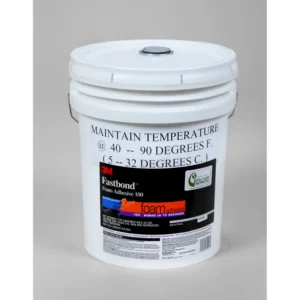 3M Fastbond Foam Adhesive 100NF Neutral, 5 gal pail, 1 per case
