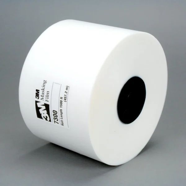 3M High Temperature Paint Masking Film 7300 trans, 3 in x 1500 f