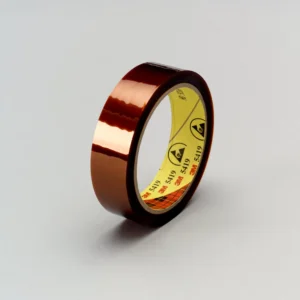 3M Low Static Polyimide Film Tape 5419 Gold, 1 1/2 in x 36 yd 2.7 mil, 6 per case Boxed