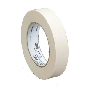 3M Paper Masking Tape 2214 Natural, 18 mm x 55 m 5.3 mil, 48 per case Bulk