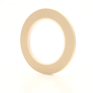 3M Paper Tape 200 Natural, 6 mm x 55 m 4.4 mil, 144 per case Bulk
