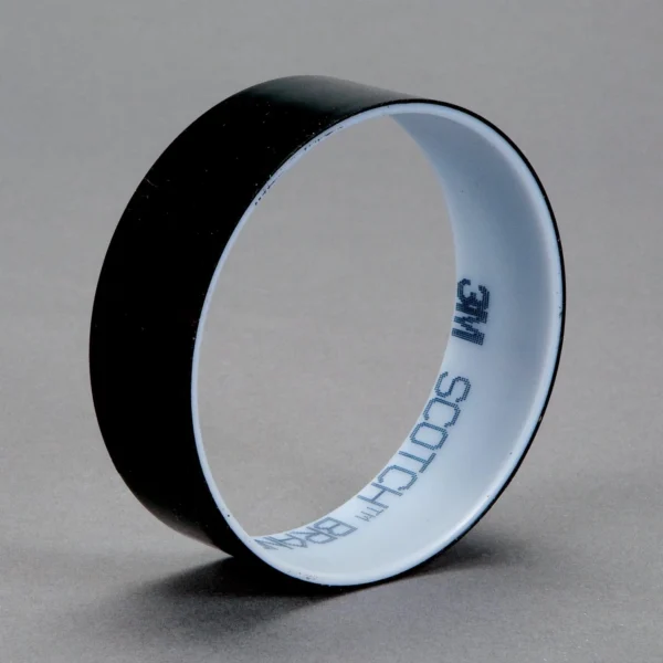 3M Polyester Film Tape 850 Black, 1 1/2 in x 72 yd 1.9 mil, 24 p