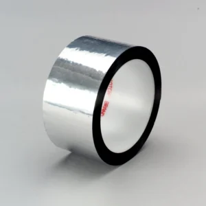 3M Polyester Film Tape 850 Silver, 1 1/2 in x 72 yd 1.9 mil, 24 per case Bulk