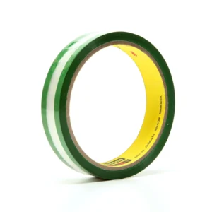 3M Riveters Tape 685 Transparent with Green Adhesive, 3/4 in x 36 yd, 48 per case Bulk