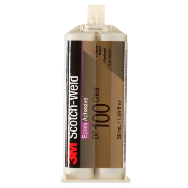 3M Scotch-Weld Epoxy Adhesive DP100 Clear, 1.7 fl oz