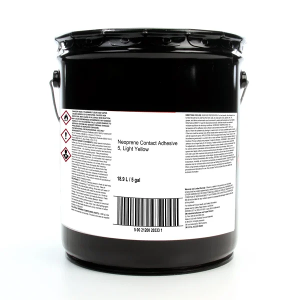 3M Scotch-Weld Neoprene Contact Adhesive 5 Green, Sprayable 53 gal Open Head Drum, 1 per case