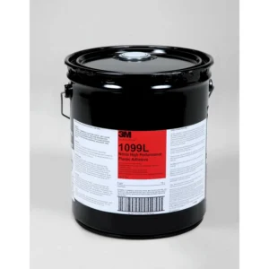 3M Scotch-Weld Nitrile High Performance Plastic Adhesive 1099L Tan, 5 gal pail Pour Spout, 1 per case