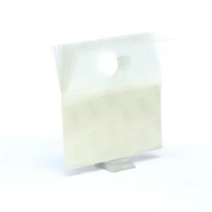 3M ScotchPad Hang Tab 1076 Clear, 2 in x 2 in, 10 tabs per pad 50 pads per carton 10 cartons per case