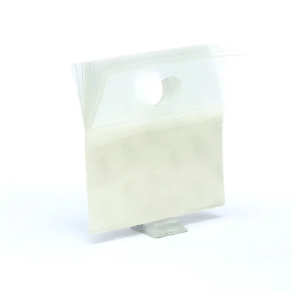 3M ScotchPad Hang Tab 1076 Clear, 2 in x 2 in, 10 tabs per pad 50 pads per carton 10 cartons per case