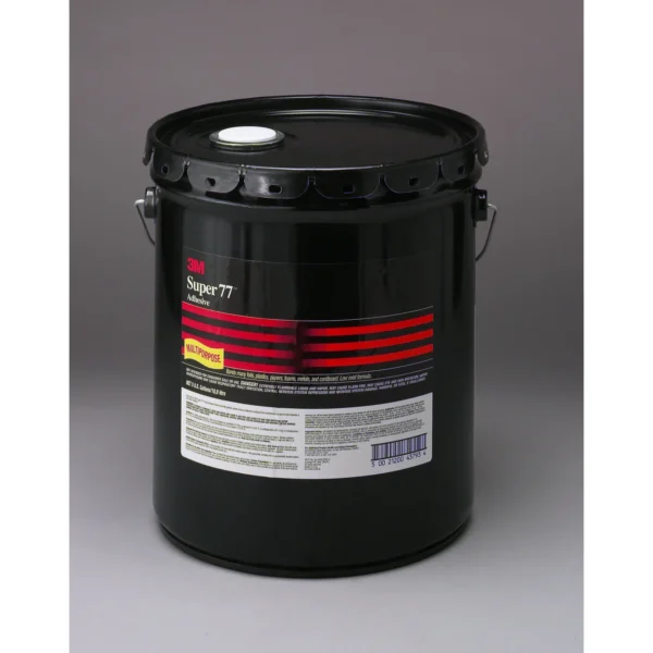 3M Super 77 Spray Adhesive, 5 gal, 1 per case Bulk
