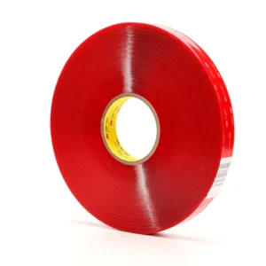 3M VHB Tape 4905 Clear, 1 in x 72 yd 20 mil, 9 per case