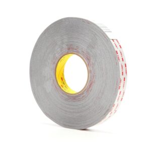 3M VHB Tape 4926 Gray, 1 in x 72 yd 15 mil, 9 per case