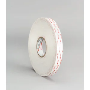 3M VHB Tape 4930 White Small Pack, 1 in x 72 yd 25.0 mil, 2 per case