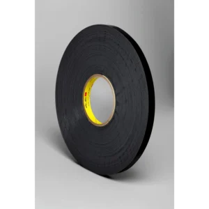 3M VHB Tape 4949 Black, 1/4 in x 36 yd 45 mil, 36 per case