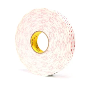 3M VHB Tape 4950 White, 1 1/2 in x 36 yd 45 mil, 6 per case