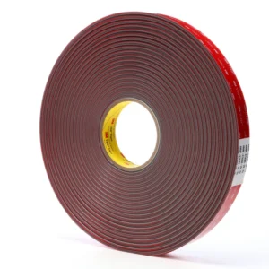 3M VHB Tape 4956F Gray, 62 mil, 1 in x 36 yd, 9 per case