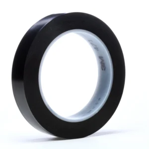 3M Vinyl Tape 471 Black, 3/4 in x 36 yd, 48 per case Bulk