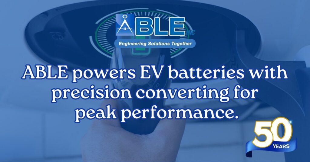 Advanced EV Battery Manufacturing with ABLE's Precision Solutions