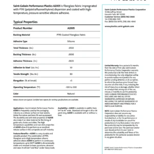 CHR-Glass PTFE Tape A2005 MR 39