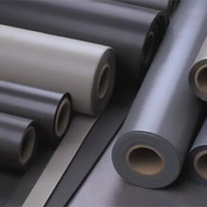 PORON 50:Dura-Shape---Supported with 2 mil PET in middle (BLK) 0.500""THK x 54T"" WD x 180 FT