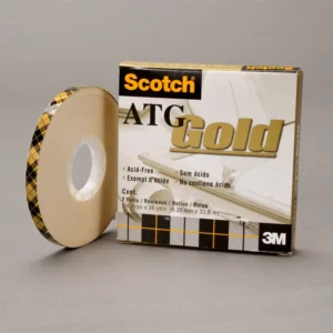 Scotch ATG Adhesive Transfer Tape 908 Gold, 0.25 in x 36 yd 2.0