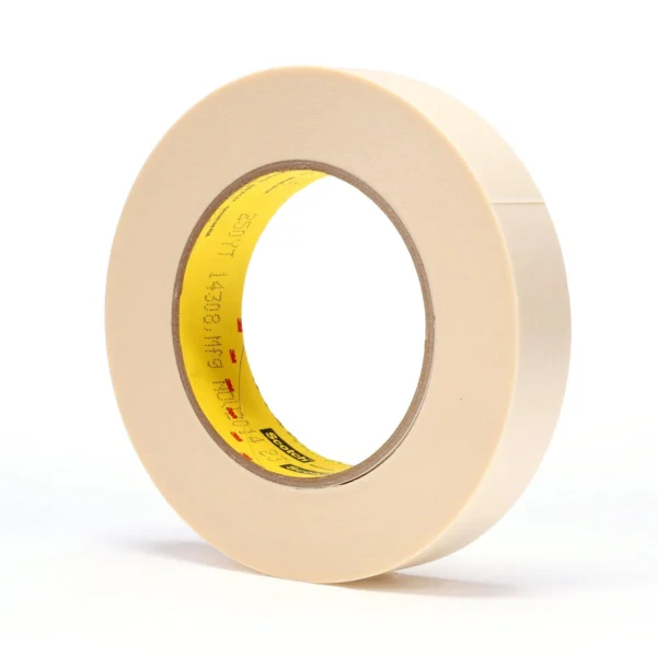 Scotch Flatback Masking Tape 250, 1 in x 60 yd, 6 per box 6 boxes per case