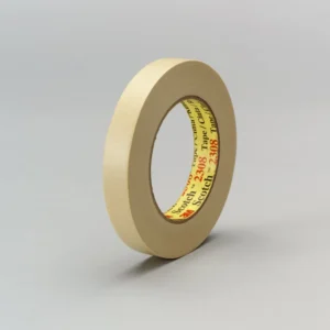 Scotch Masking Tape 2308 Natural, 12 mm x 55 m 5.5 mil, 72 per case Bulk
