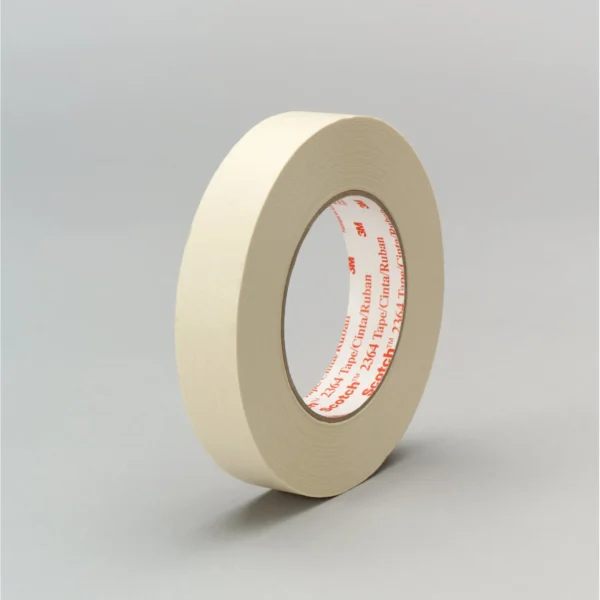 Scotch Performance Masking Tape 2364 Tan, 100 mm x 55 m, 8 per case Bulk