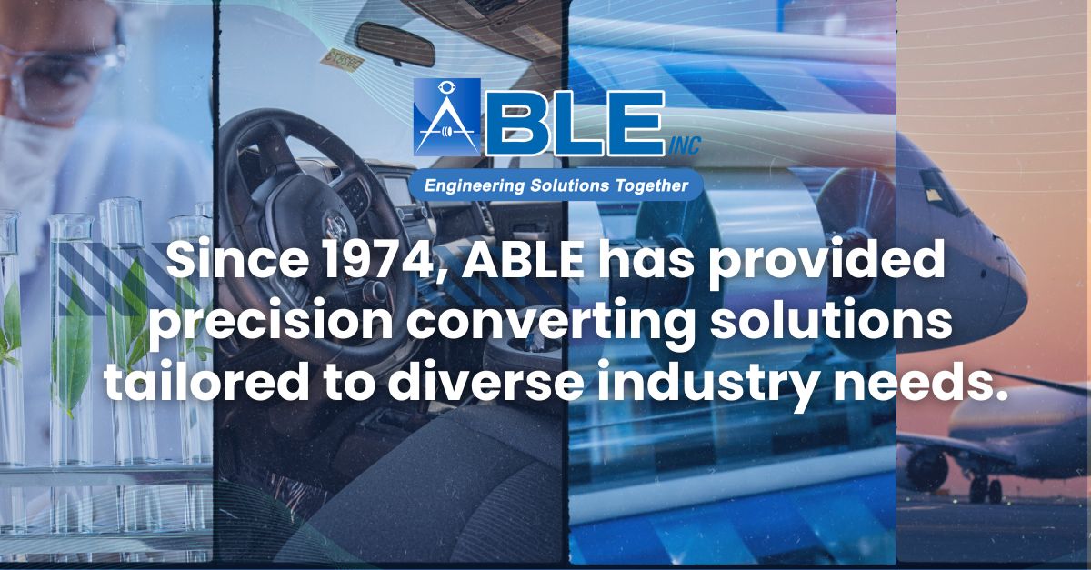 ABLE: Your Trusted Partner for Custom Converting Solutions Across Industries