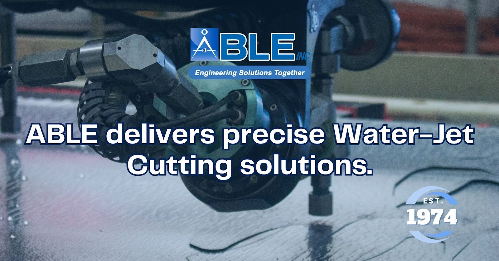 ABLE’s Water Jet Cutting Services for Industrial Applications