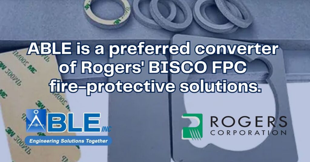 BISCO® FPC Fire Protection for Aerospace and Defence: How ABLE Enables Custom Converting for Complex Geometries